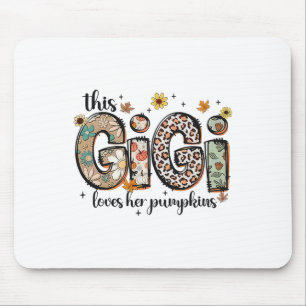 Tapis De Souris Ce Gigi Aime Ses Citrouilles Tomber Thanksgiving