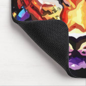 Tapis De Souris Ce look léopard coloré (Coin)