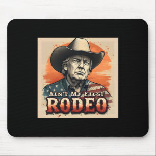 Tapis De Souris Ce n'est pas ma première chemise de rodéo Western