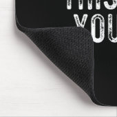 Tapis De Souris Ce n'est pas toi, Bro (Coin)