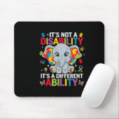 Tapis De Souris Ce n'est pas un handicap C'est une capacité différ (Avec souris)