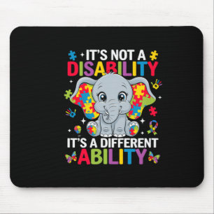 Tapis De Souris Ce n'est pas un handicap C'est une capacité différ
