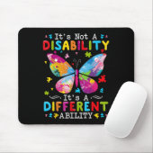 Tapis De Souris Ce N'Est Pas Un Handicap C'Est Une Capacité Différ (Avec souris)