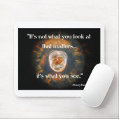 Tapis De Souris Ce que vous voyez (Avec souris)