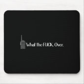 Tapis De Souris Ce que Walkie Talkie Over Funny Radio (Devant)