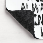 Tapis De Souris Ce qui est censé pour être Mousepad (Coin)