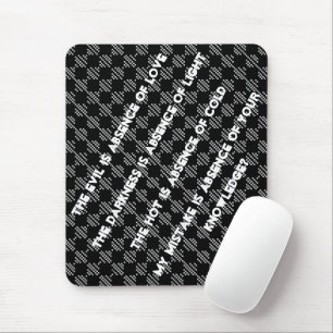 Tapis De Souris Ce qui est correct et inexact, dans l'expression