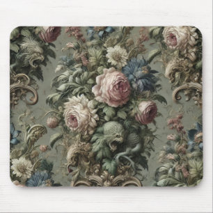 Tapis De Souris Ce qui se cache sous la fleur - gothique victorien