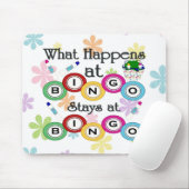 Tapis De Souris Ce qui se produit au bingo-test (Avec souris)