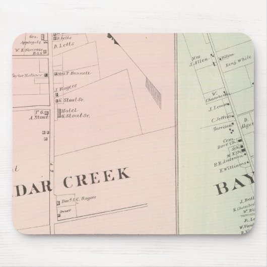 Tapis De Souris Cedar Creek, Goodluck Bayville, New Jersey (Devant)