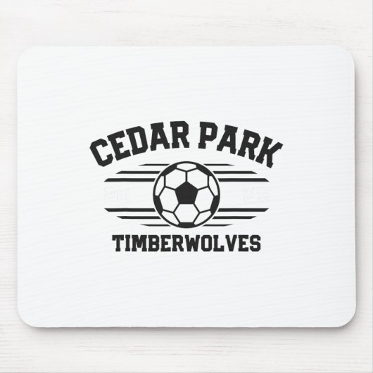 Tapis De Souris Cedar Park Timberwolves Soccer Ll 2025  (Devant)