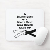 Tapis De Souris Ceinture noire (Avec souris)