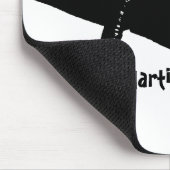 Tapis De Souris Ceinture noire d'arts martiaux (Coin)