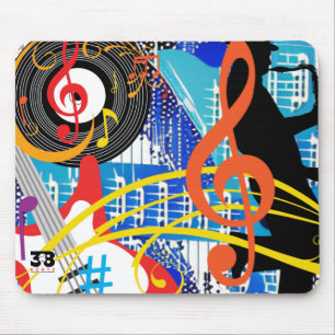 Tapis De Souris Célébration de la musique