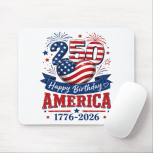 Tapis De Souris Célébration patriotique d'anniversaire America 250