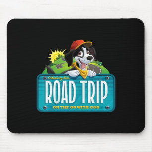 Tapis De Souris Célébrer le voyage sur la route des enfants avec D