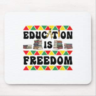 Tapis De Souris Célébrez Le Mois De L'Histoire Noire Avec Liberté