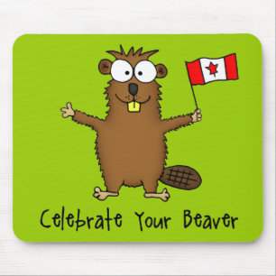 Tapis De Souris Célébrez votre castor Mousepad