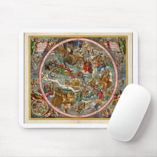 Tapis De Souris Celestial Map (Avec souris)