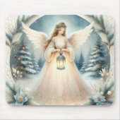 Tapis De Souris Celestial Winter Angel Lantern of Hope (Devant)