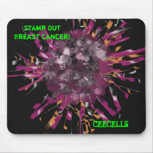 Tapis De Souris Cellule de cancer du sein, CEECELLS