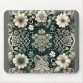 Tapis De Souris Celtic Clover Floral Charm (Devant)