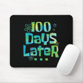 Tapis De Souris Cent Jours Plus Tard 100E Jour D'Enseignant (Avec souris)