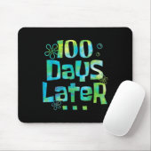 Tapis De Souris Cent Jours Plus Tard 100E Jour D'Enseignant (Avec souris)
