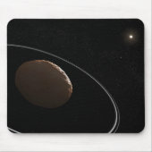 Tapis De Souris Centaur 1099 Chariklo Et Ses Anneaux. (Devant)