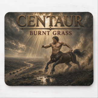 Tapis De Souris Centaur Herbe Brûlée Dark Realism