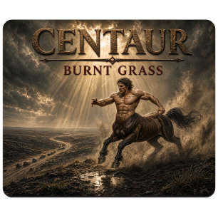 Tapis De Souris Centaur Herbe Brûlée Dark Realism