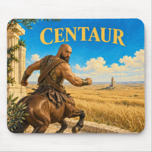 Tapis De Souris Centaure, Monstre de Fantasy Gothique