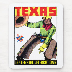 Tapis De Souris Centenaire du Texas 1936