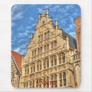 Tapis De Souris Centre historique de Gand, Belgique