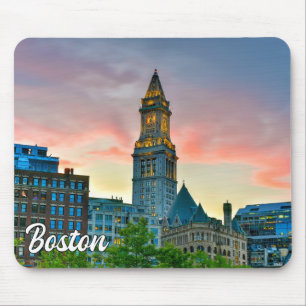 Tapis De Souris Centre-ville de Boston, Massachusetts, États-Unis