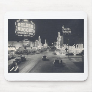 Tapis De Souris Centre-ville vintage Las Vegas