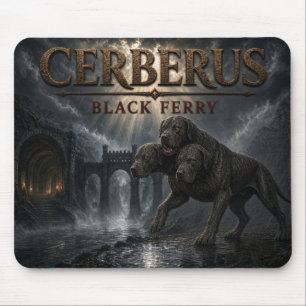 Tapis De Souris Cerberus Black Ferry Dark Realism
