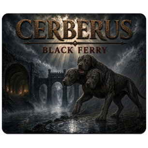 Tapis De Souris Cerberus Black Ferry Dark Realism