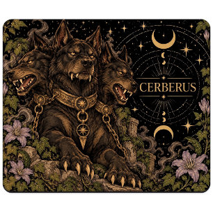 Tapis De Souris Cerberus, Tarot Étoilé Art