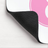 Tapis De Souris Cercle #8 rose (Coin)