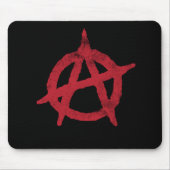 Tapis De Souris Cercle A d'anarchie (Devant)