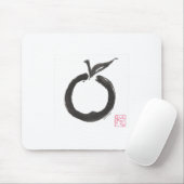 Tapis De Souris Cercle Apple de zen (Avec souris)