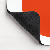 Tapis De Souris Cercle - Brique avec blanc (Coin)