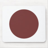 Tapis De Souris Cercle - Brown et blanc (Devant)