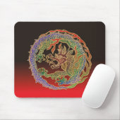 Tapis De Souris Cercle de dragon éternel (Avec souris)