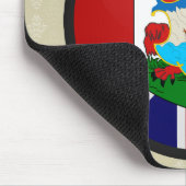 Tapis De Souris Cercle de drapeau de qualité des Bermudes (Coin)