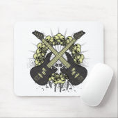 Tapis De Souris Cercle des crânes (Avec souris)