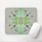 Tapis De Souris Cercle des libellules (Avec souris)