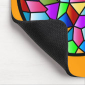 Tapis De Souris Cercle Mousepad en verre souillé (Coin)