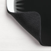 Tapis De Souris Cercle noir Mousepad (Coin)